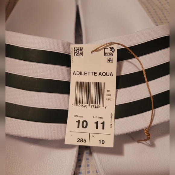 Adidas Adilette Aqua Slide Sandal - Women's Size 11 - Picture 3 of 5